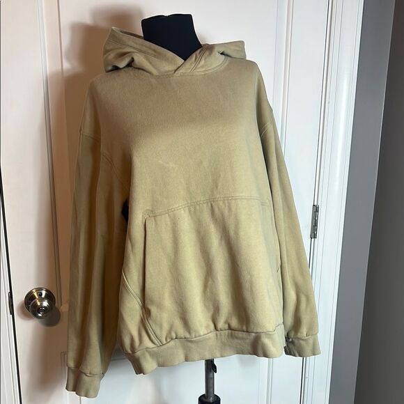 LULULEMON - STEADY STATE PULLOVER HOODIE - SHEER OAK - LARGE - Picture 2 of 5